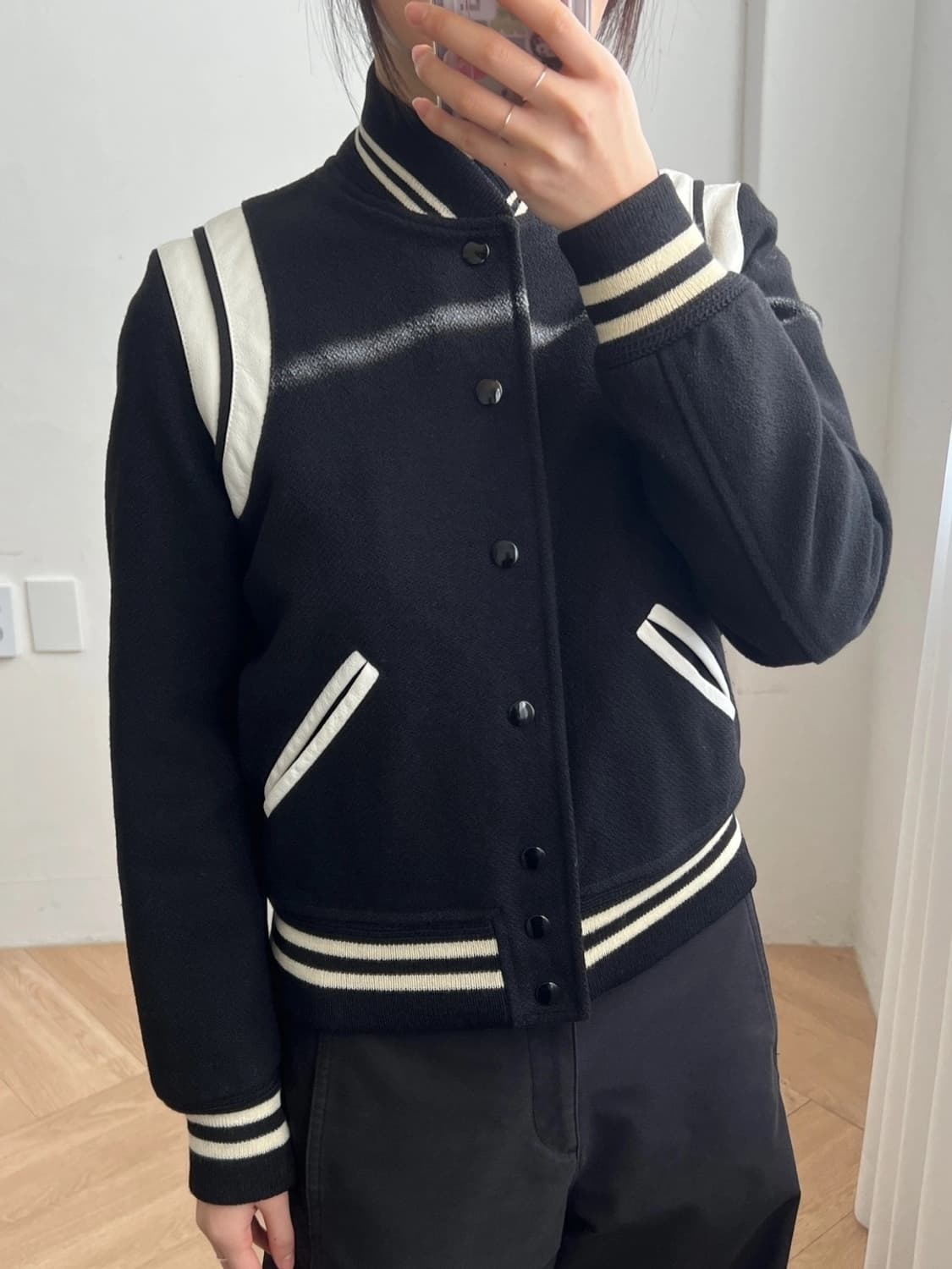 생로랑 바시티 자켓 상품이미지4