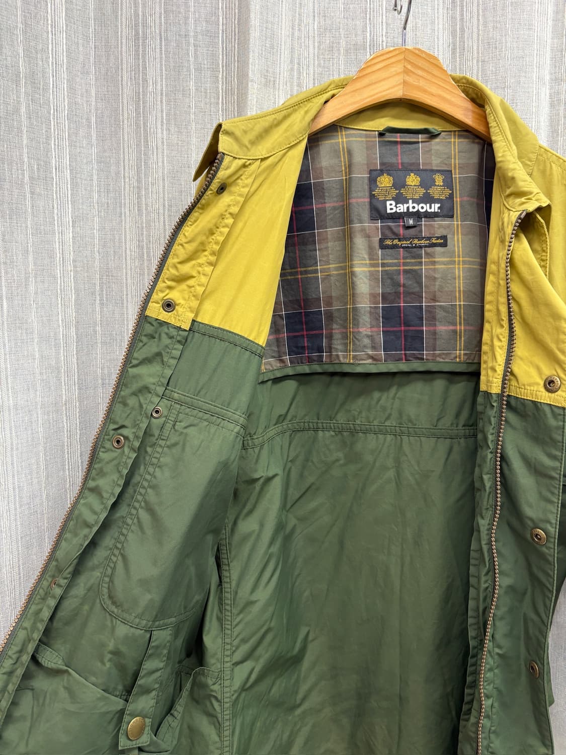 Barbour 바버 쏜힐 레인 자켓 상품이미지8