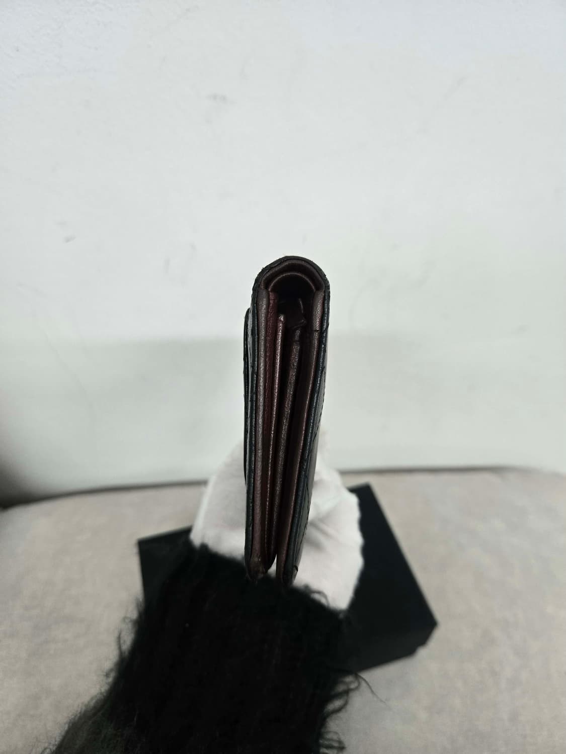 [보증서 정품] 샤넬 램스킨 장지갑 상품이미지6