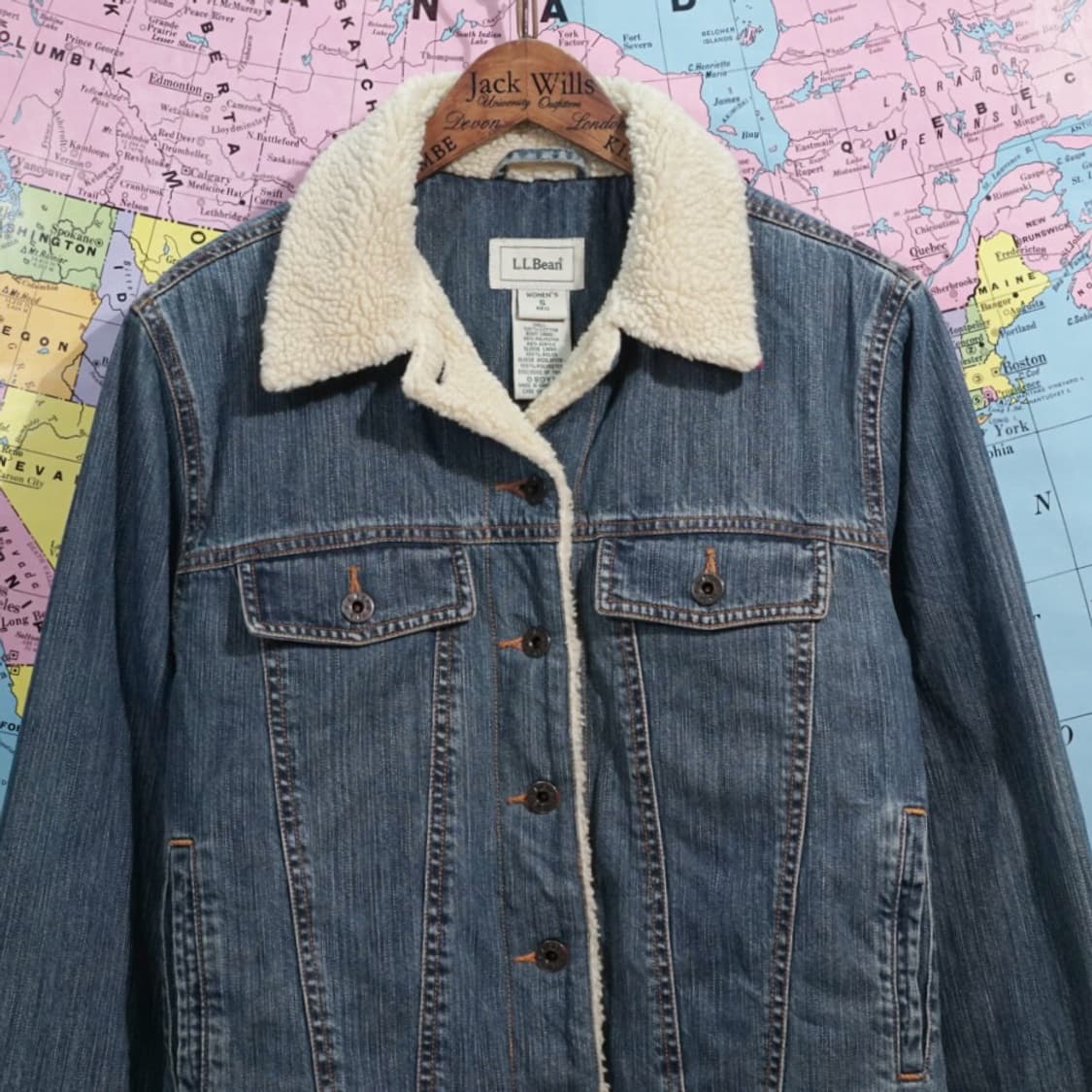 엘엘빈 쉐르파 데님 트러커자켓 상품이미지2