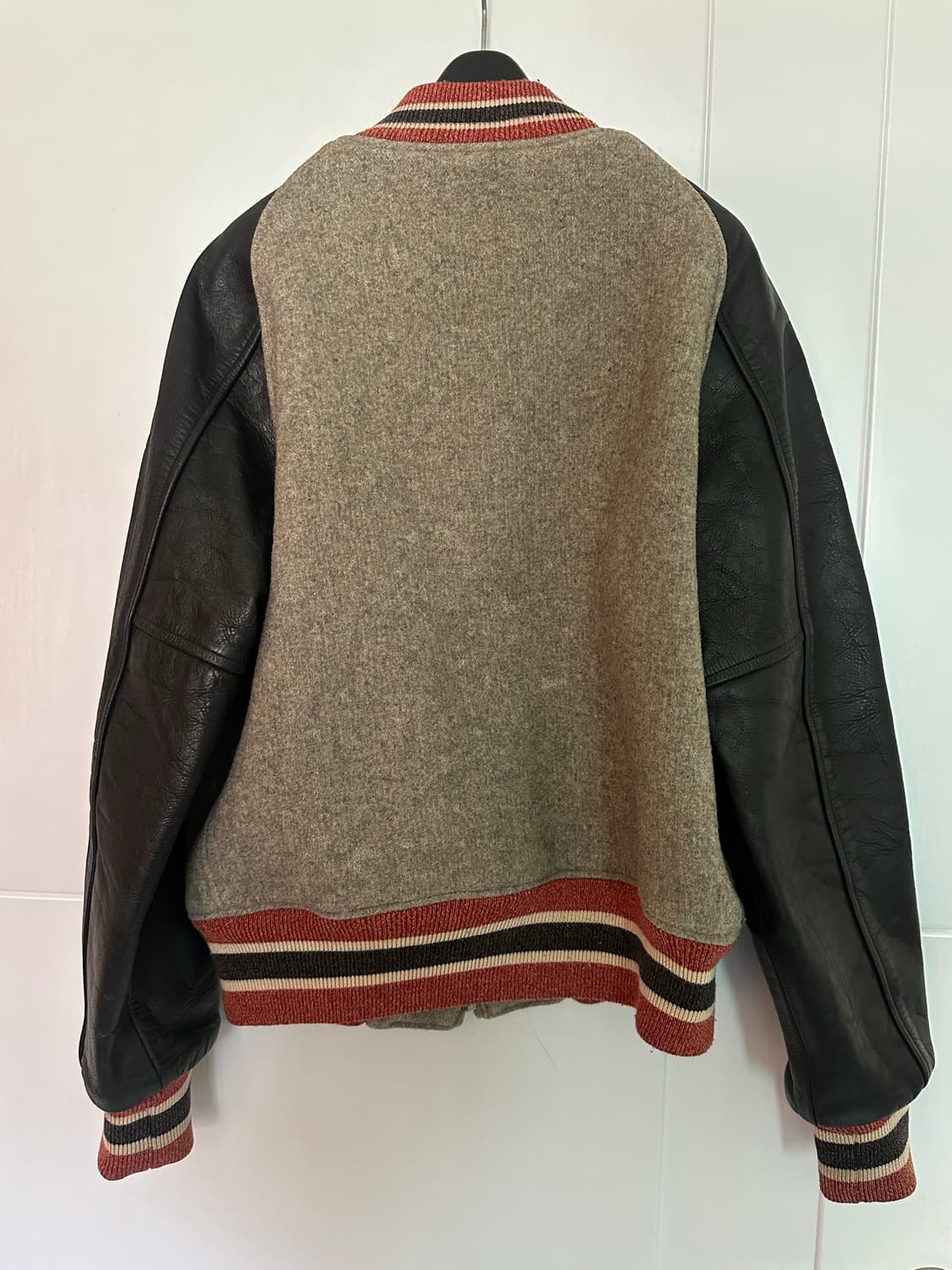 스타일아이즈 토요엔터프라이즈 바시티 가죽자켓 판매 상품이미지2