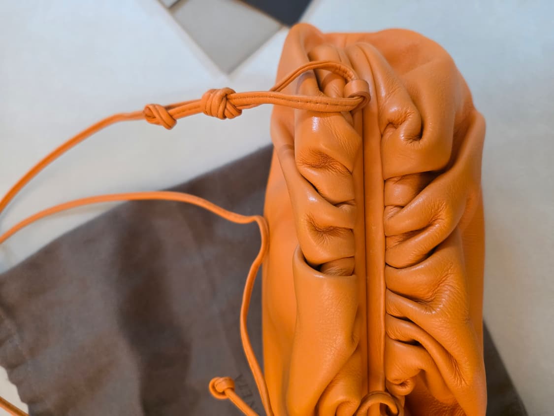 정품 보테가베네타 만두백 오렌지 상품이미지4