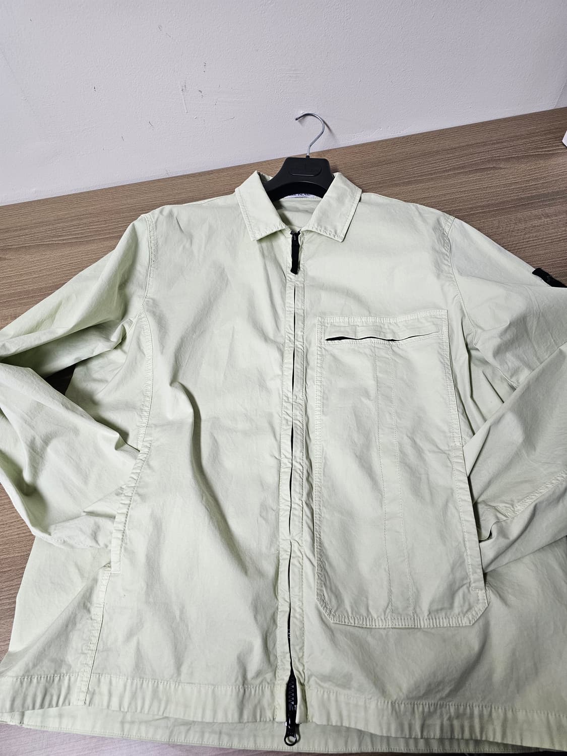 스톤아일랜드 스트레치 코튼 트윌 오버셔츠 상품이미지5