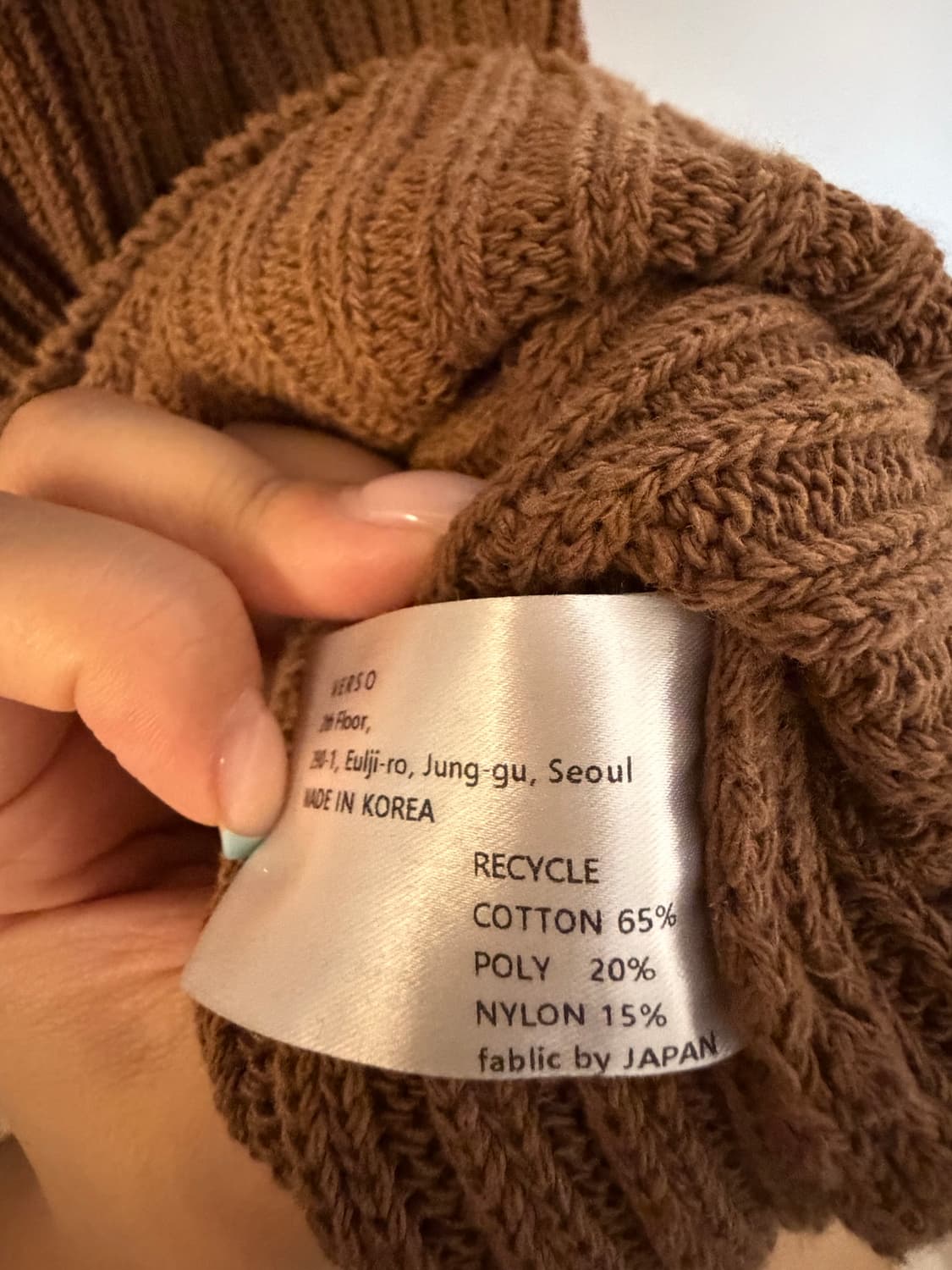 베르소 롱 원피스 브라운 상품이미지3