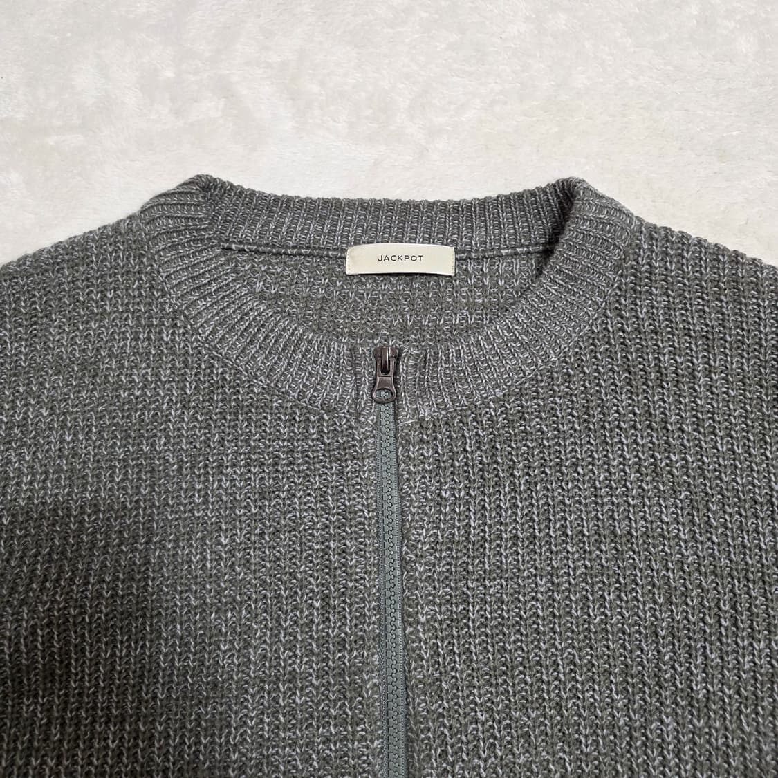 (F)JACKPOT 집업 가디건 상품이미지2