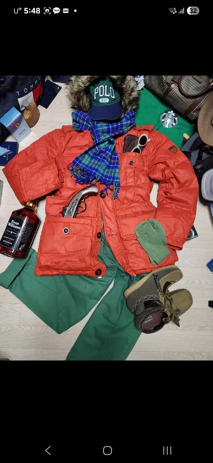 (새상품)POLO RALPH LAUREN 헤비다운 패딩 대장 파카 상품이미지4