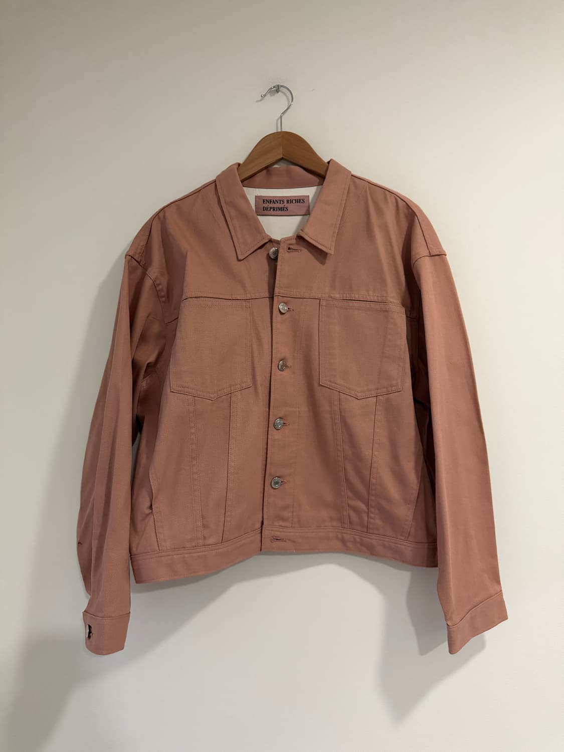 앙팡리쉬데프리메 핑크 데님 자켓 상품이미지2