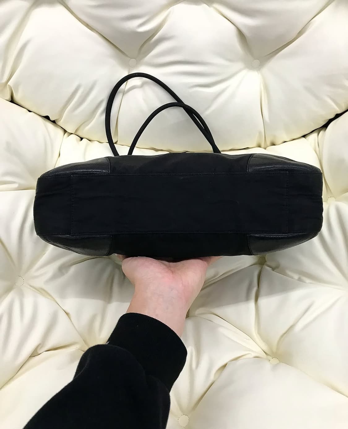 프라다 빅 삼각로고 포코노 숄더백 가방 상품이미지5