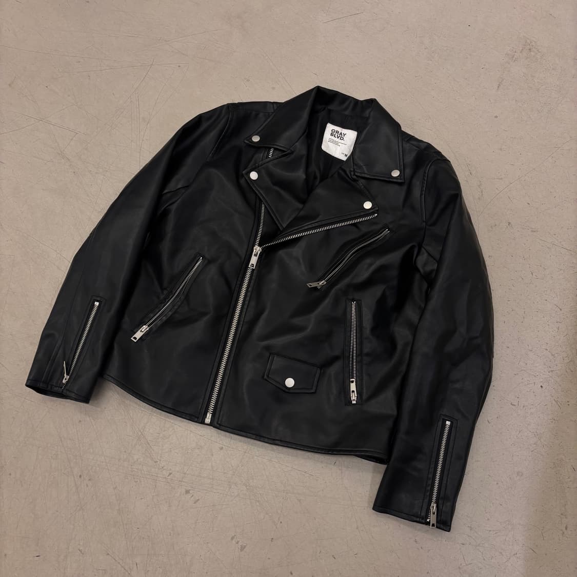 그레이블러밧 레더 라이더 자켓 상품이미지1