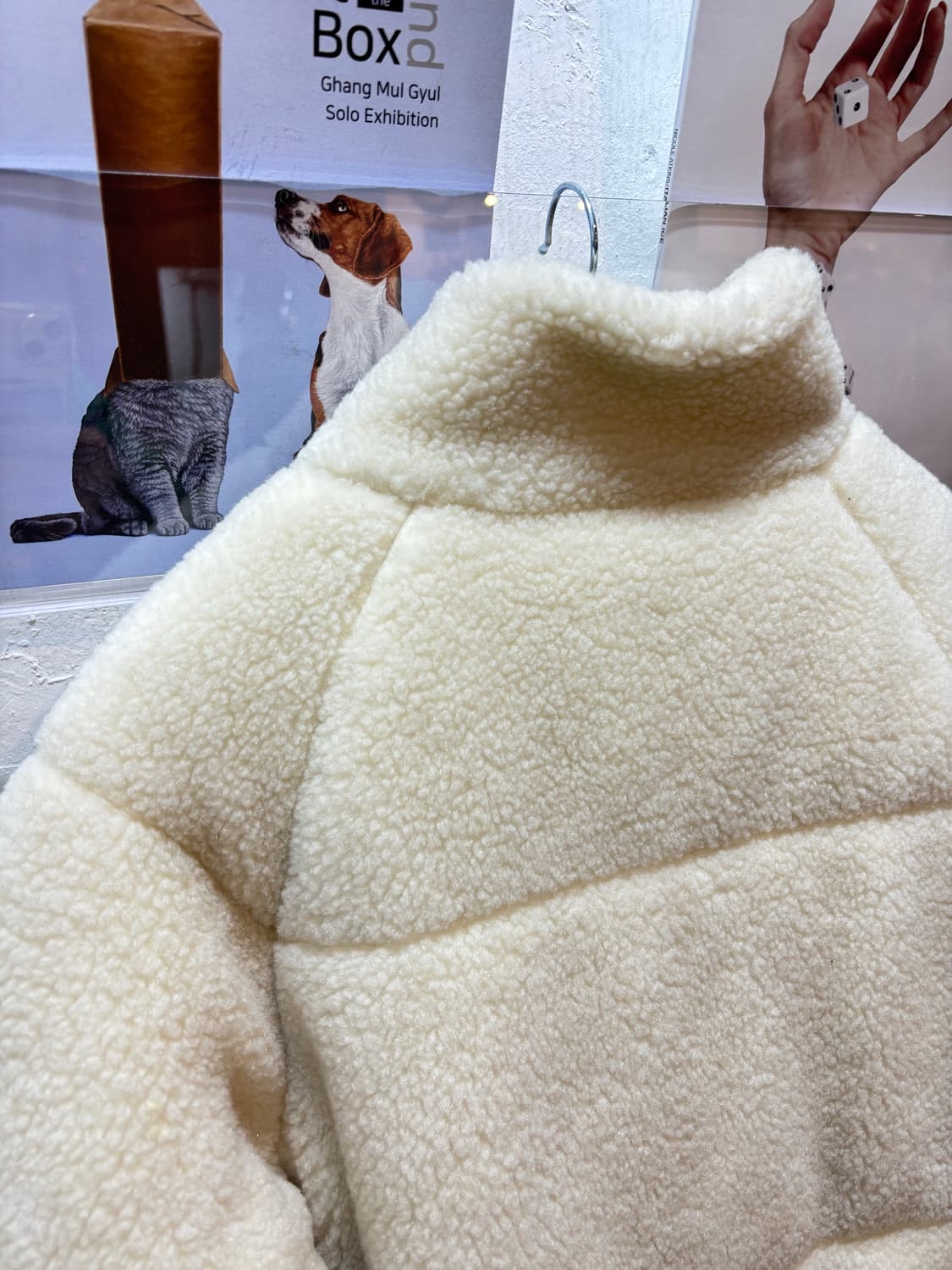 메인부스 플리스 푸퍼 자켓 라이트 베이지 상품이미지6