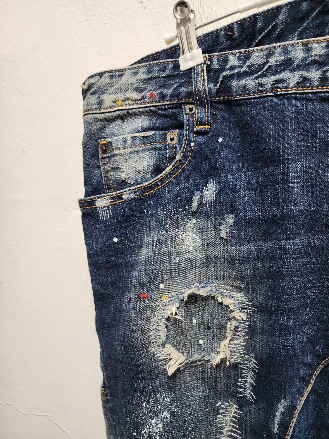 Dsquared2 디스퀘어드2 디트로이드 데님 청바지 상품이미지5