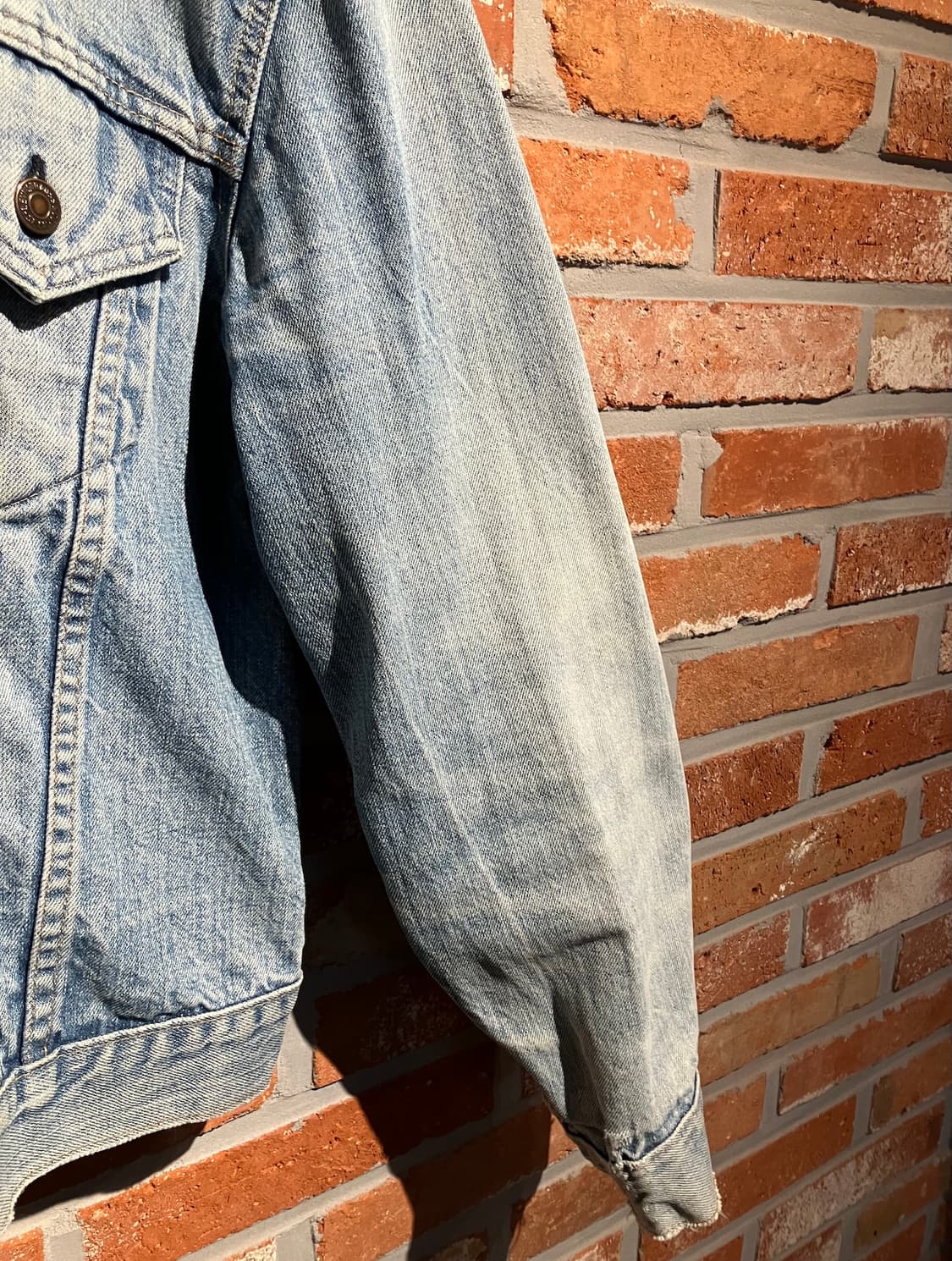 80s USA 빈티지 리바이스 70505 3세대 데님 자켓 상품이미지4