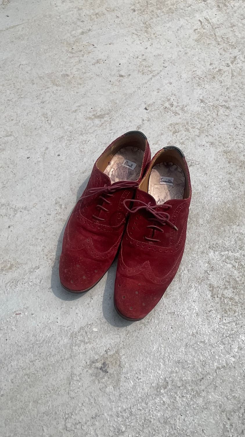 [Paul Smith] Made in Italy Suede Wingtip 상품이미지5