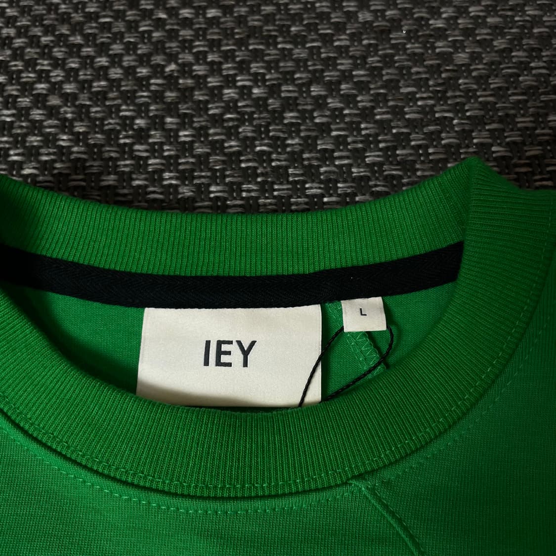 IEY 그린 맨투맨 롱슬리브 L 상품이미지4