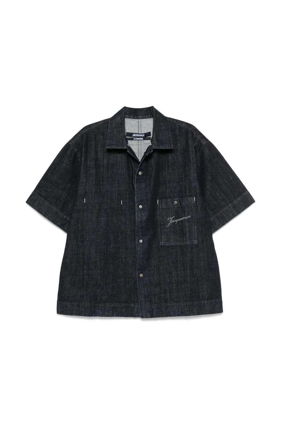 [48] 자크뮈스 알로에 드 님 데님 셔츠 다크 네이비 상품이미지1