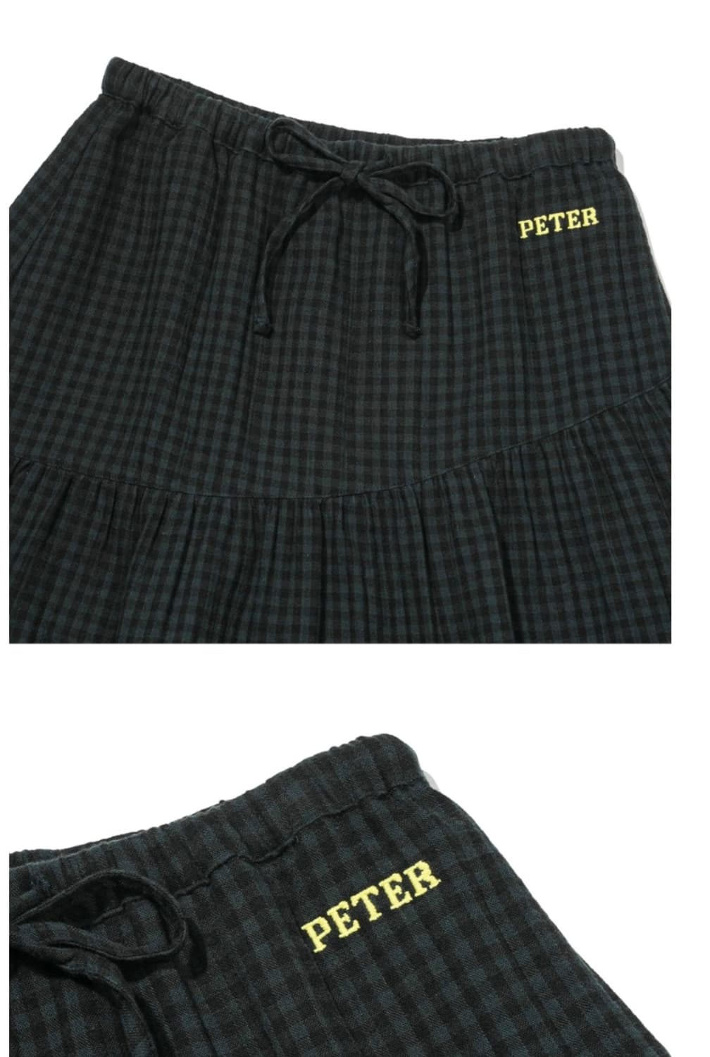 마이네임이즈피터 스커트PETER LAYERED SKIRT - GREEN  상품이미지2