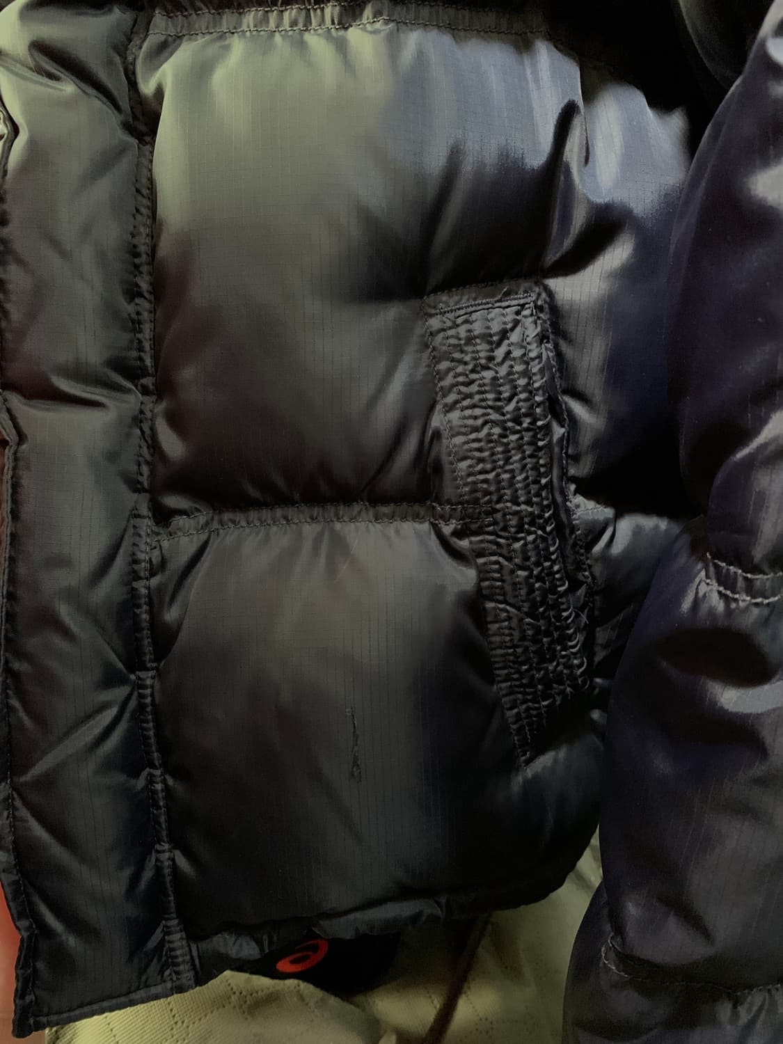 폴로 성조기 방패패치 구스다운 패딩 L 상품이미지6