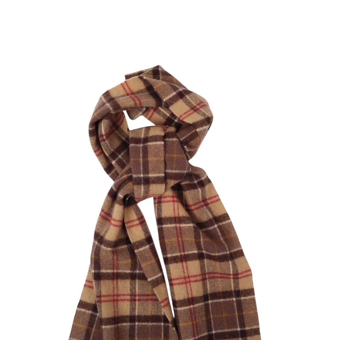 바버 베이지 체크 울 머플러 상품이미지2