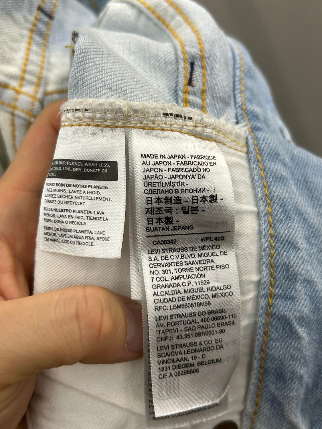 리바이스 501 빈티지 팬츠 상품이미지7