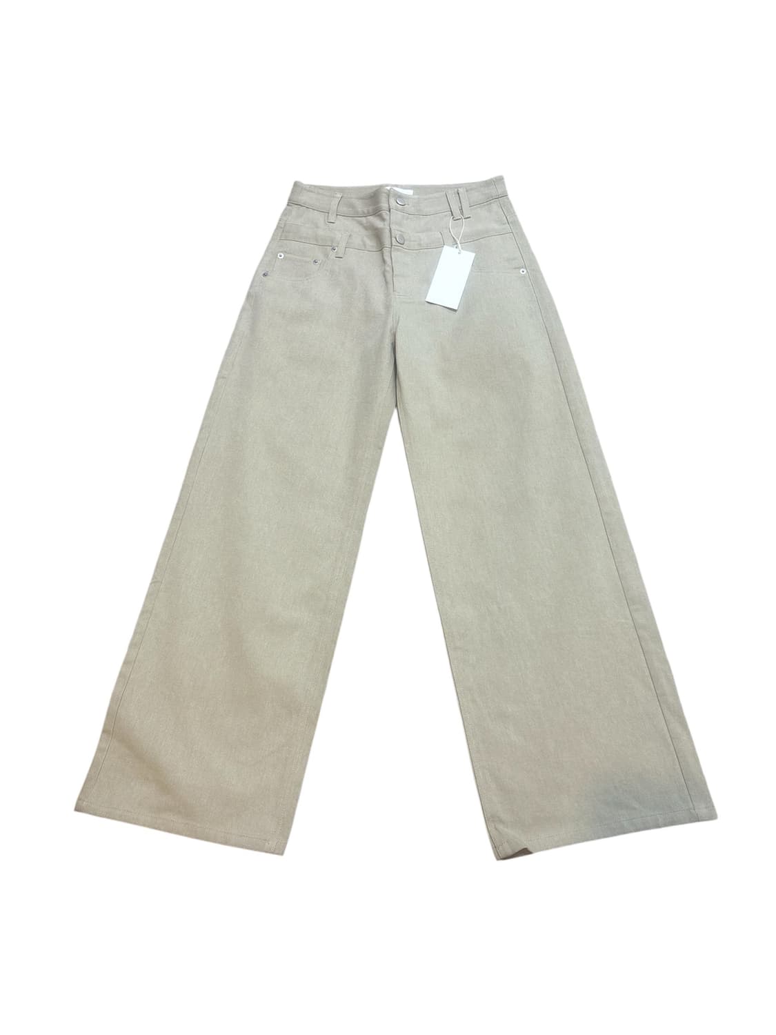 오데스(ORDES) 더블 웨이스트 팬츠/새상품 상품이미지7