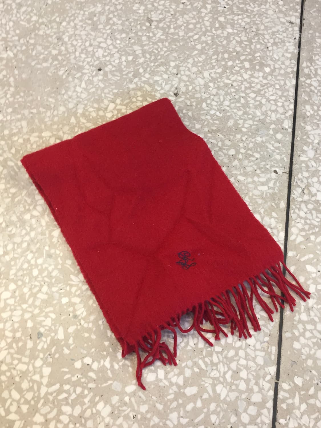 Polo Ralph Lauren Wool Fringe Scarf  상품이미지2