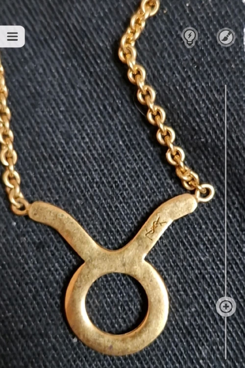 생로랑 황소자리 골드 목걸이 상품이미지4