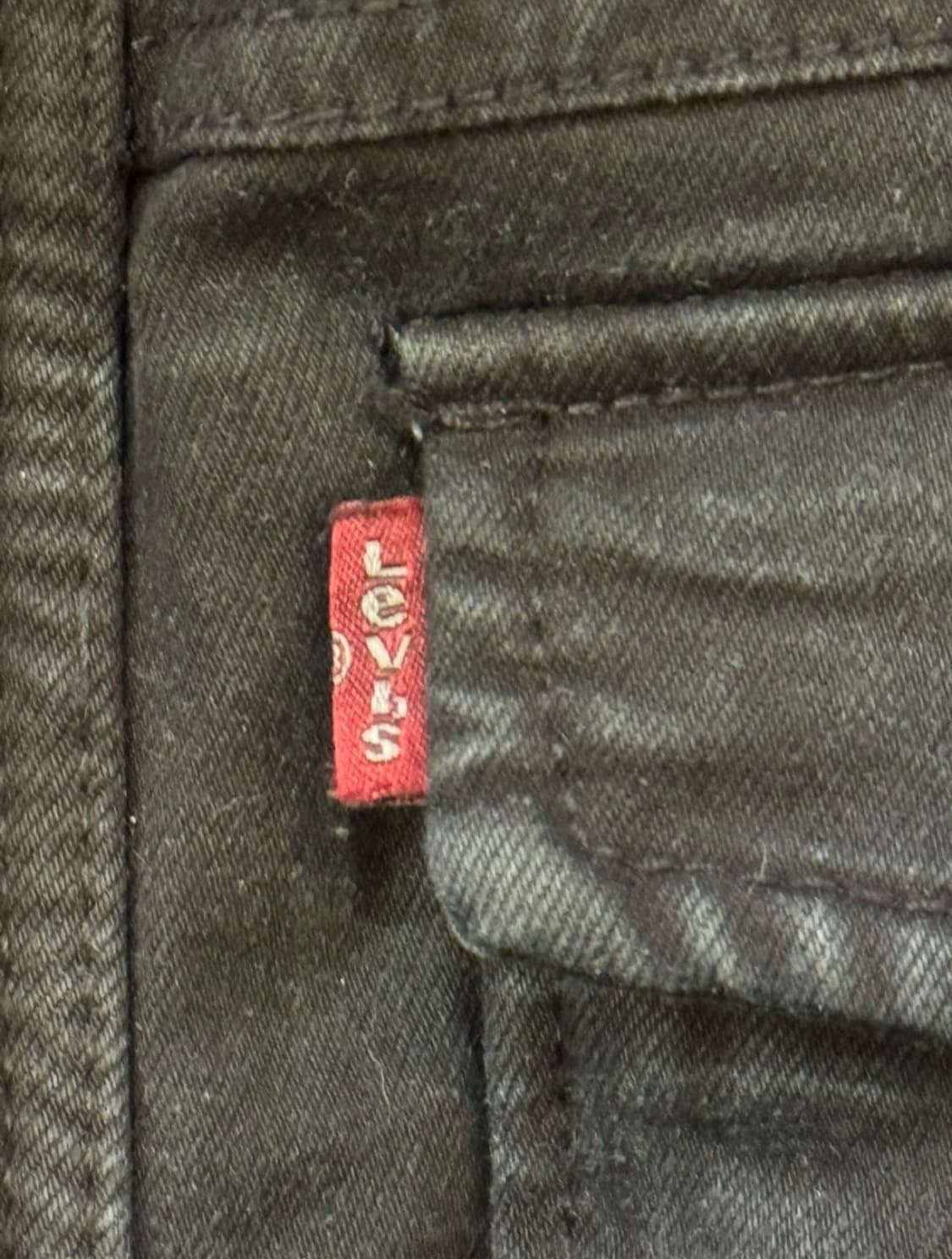 리바이스 흑청 워싱자켓 상품이미지5