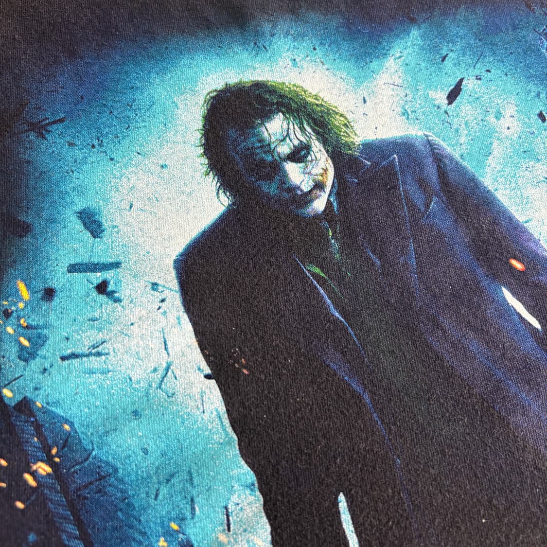 00s 빈티지 다크나이트 조커 프로모 티셔츠 상품이미지6