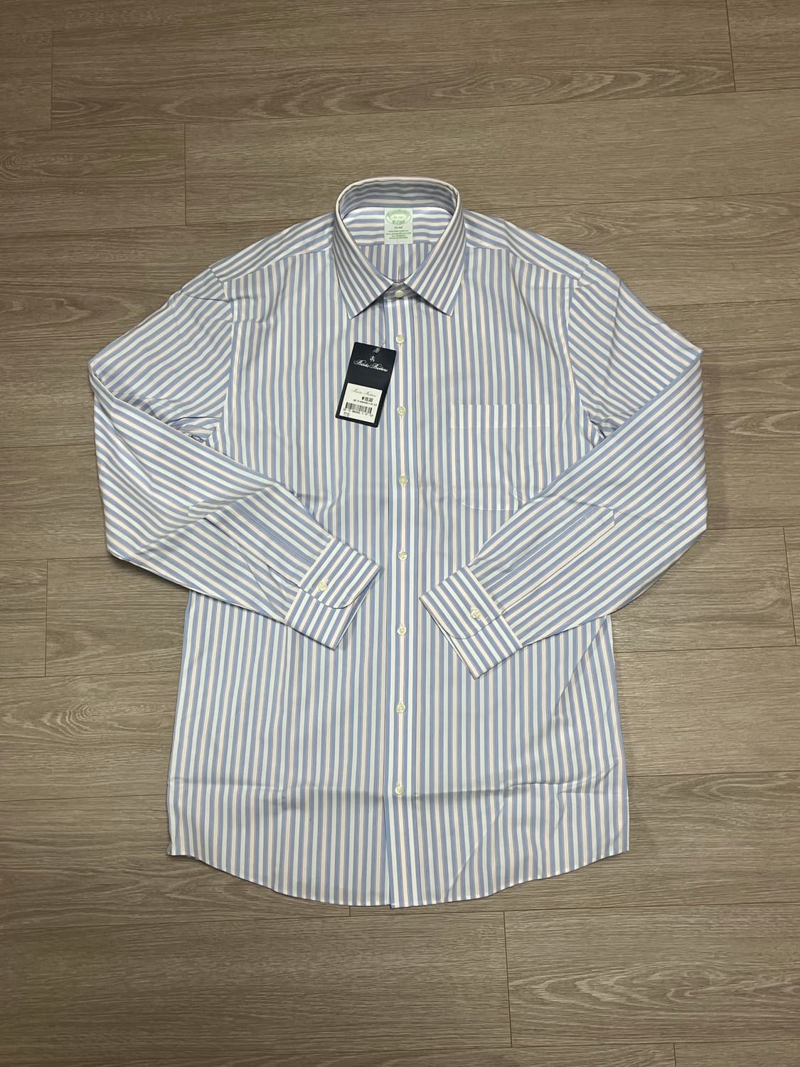 (새상품) 브룩스브라더스 논아이론 스트라이프 셔츠 상품이미지1