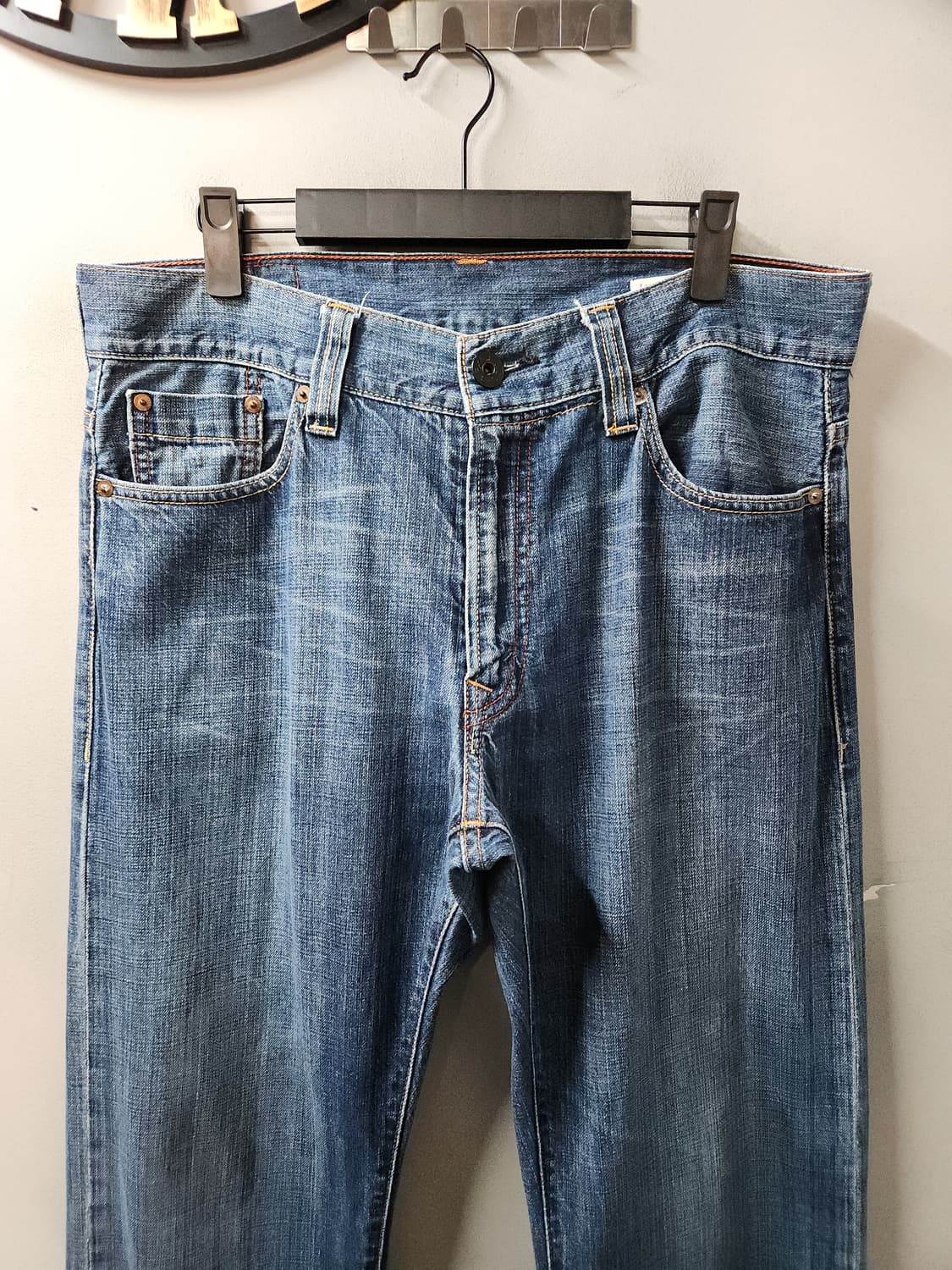 리바이스 PR523 스트레이트핏 프리미엄 데님 청바지 상품이미지6