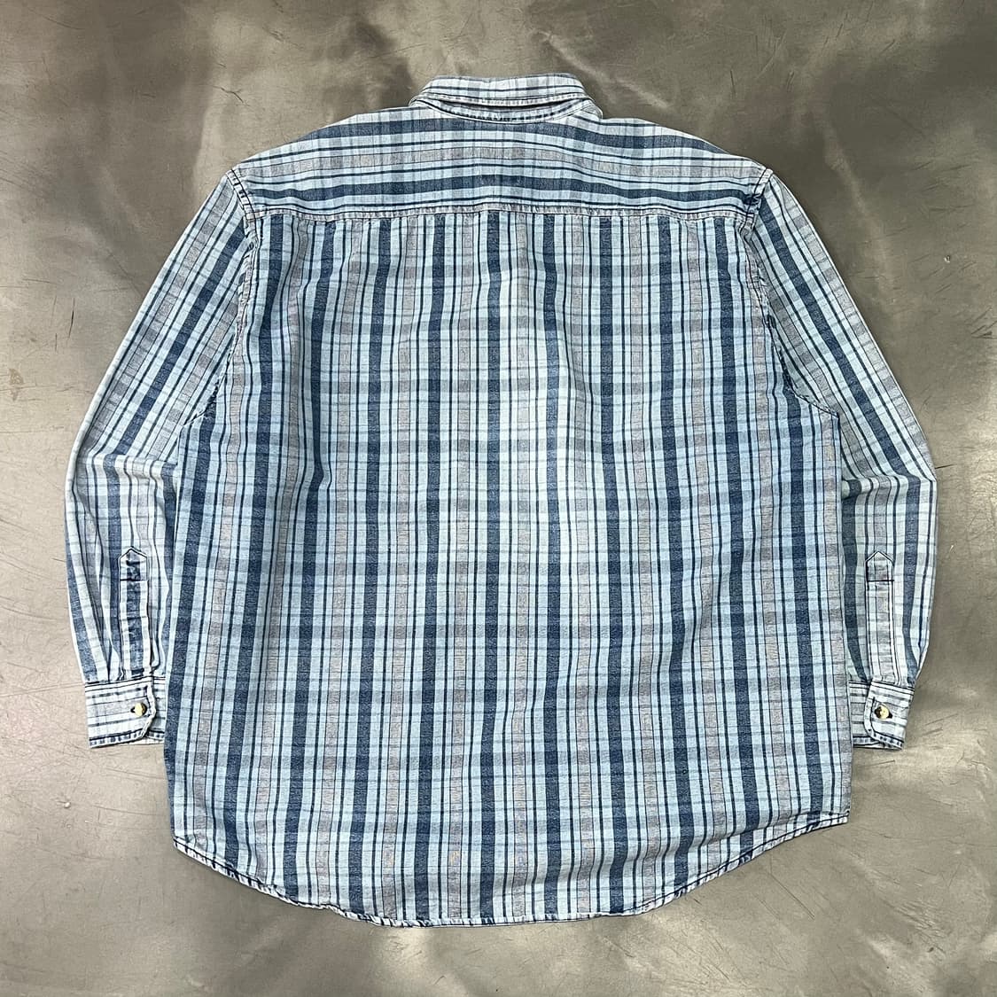  리바이스 체크 데님 셔츠 y14650 상품이미지2