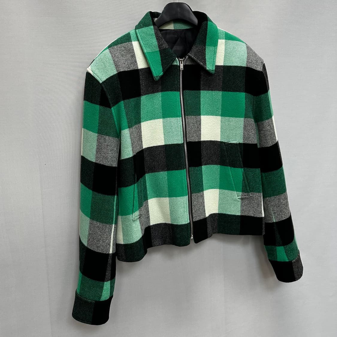 렉토 플레이드 울 체크 자켓 ( 105 ) 상품이미지2