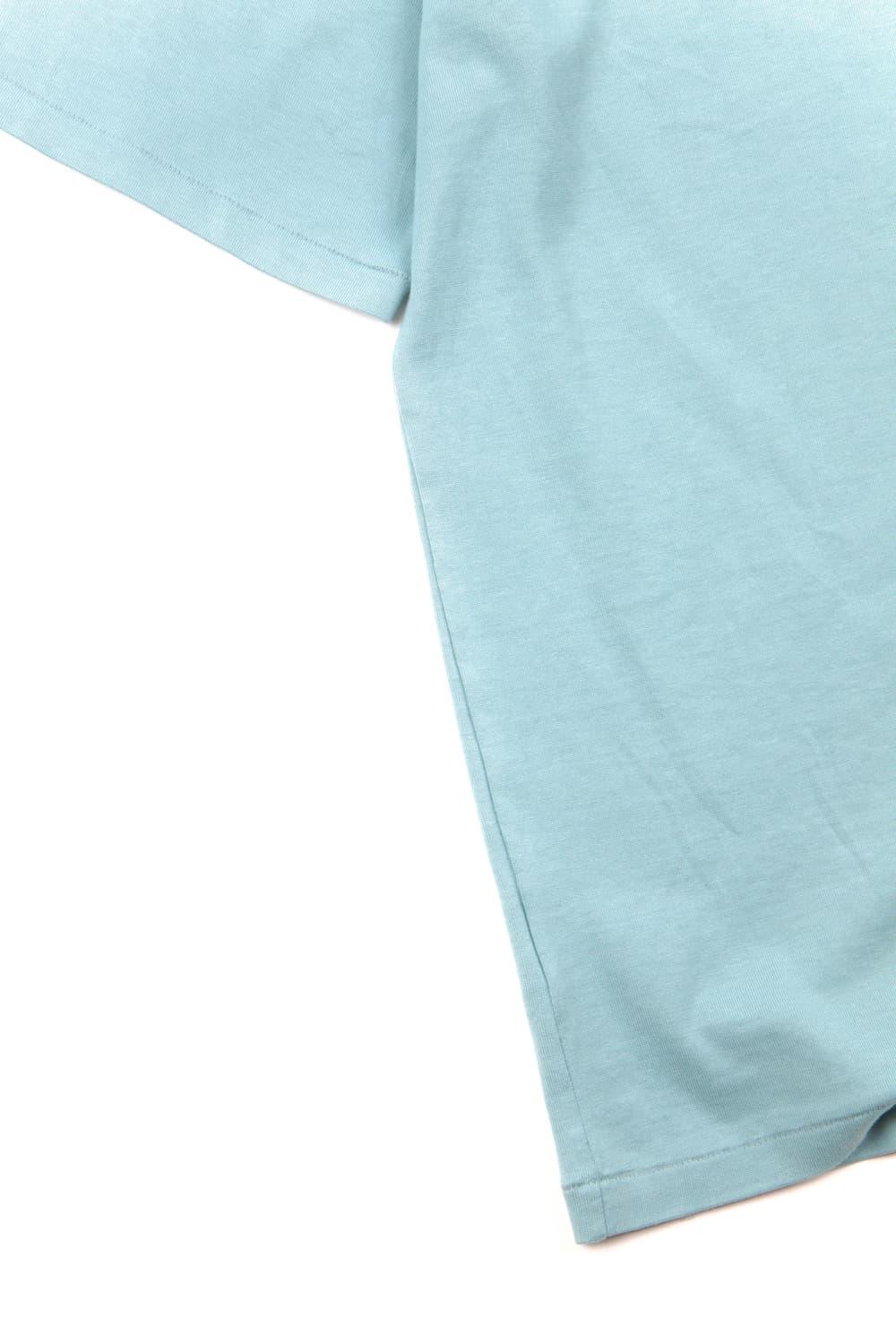 Auralee 루스터 플레팅 티셔츠 터키석 블루 상품이미지7