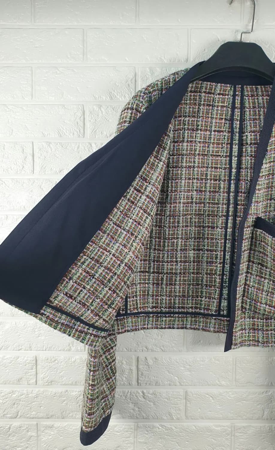 [55]시스템 트위드 오픈 가디건 상품이미지4