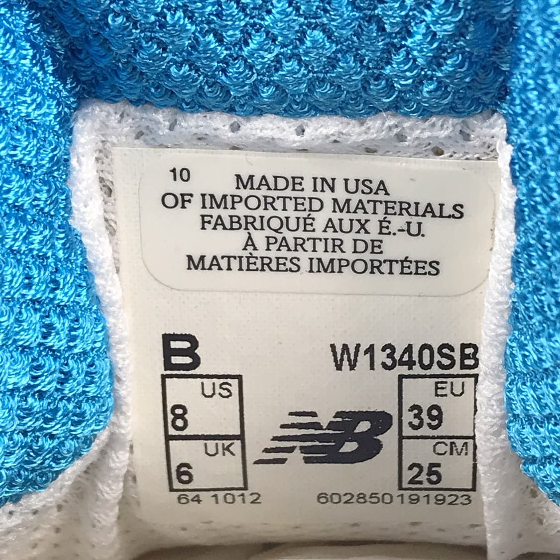 뉴발란스 w1340sb 실버블루 레어 신발 운동화 여성250 상품이미지9