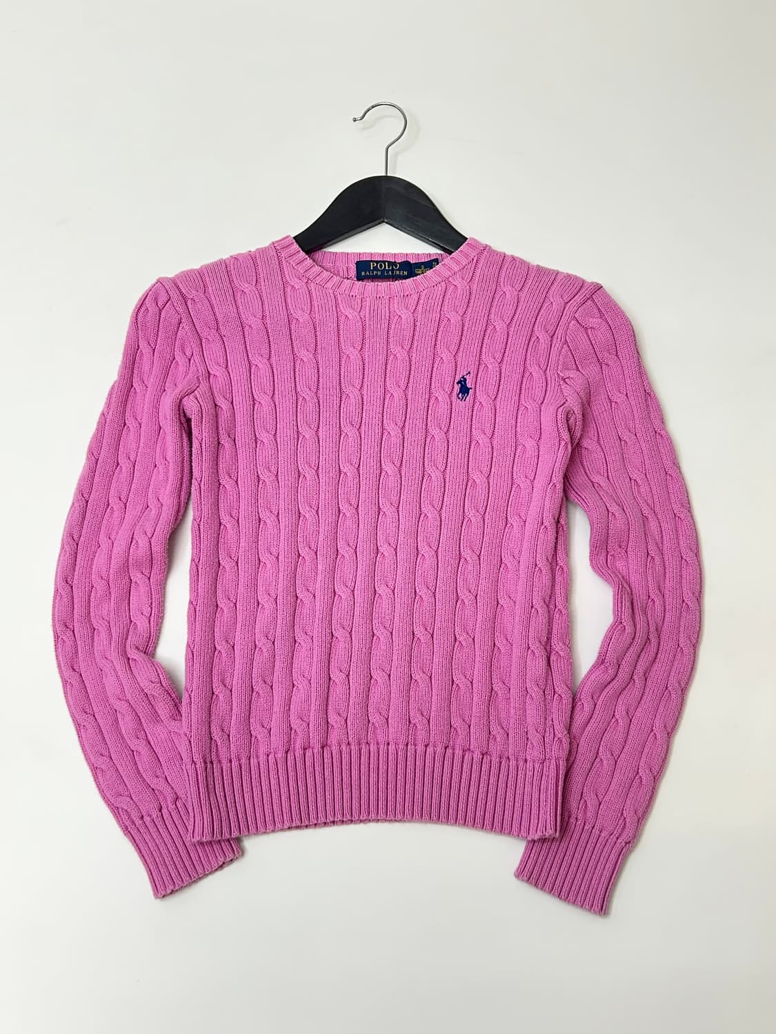 Polo 폴로 랄프로렌 핑크 케이블 니트   상품이미지2