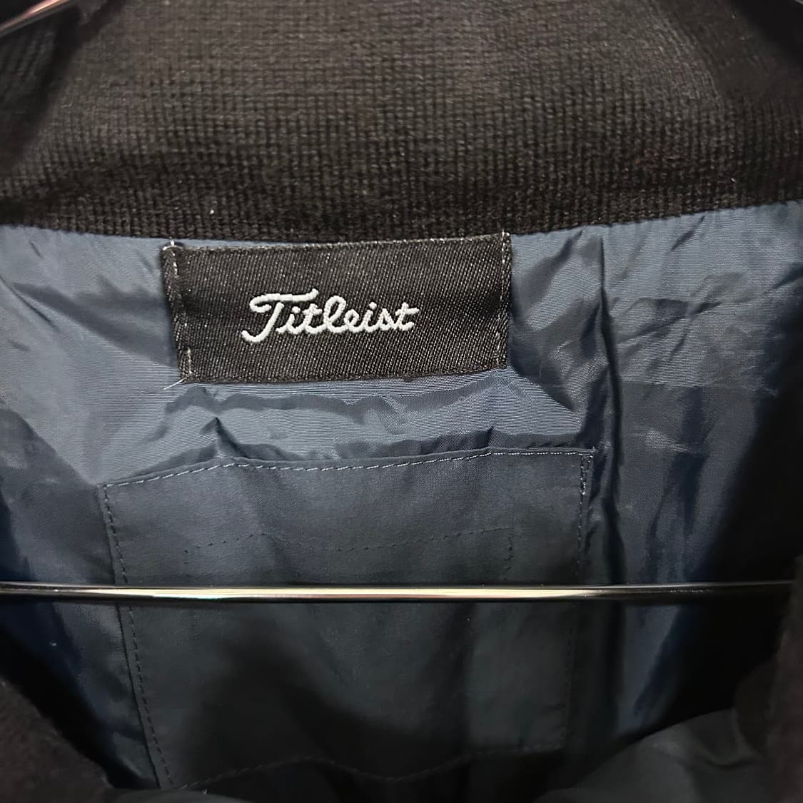 타이틀리스트 골프웨어 덕다운 퀼팅 경량패딩 상품이미지3