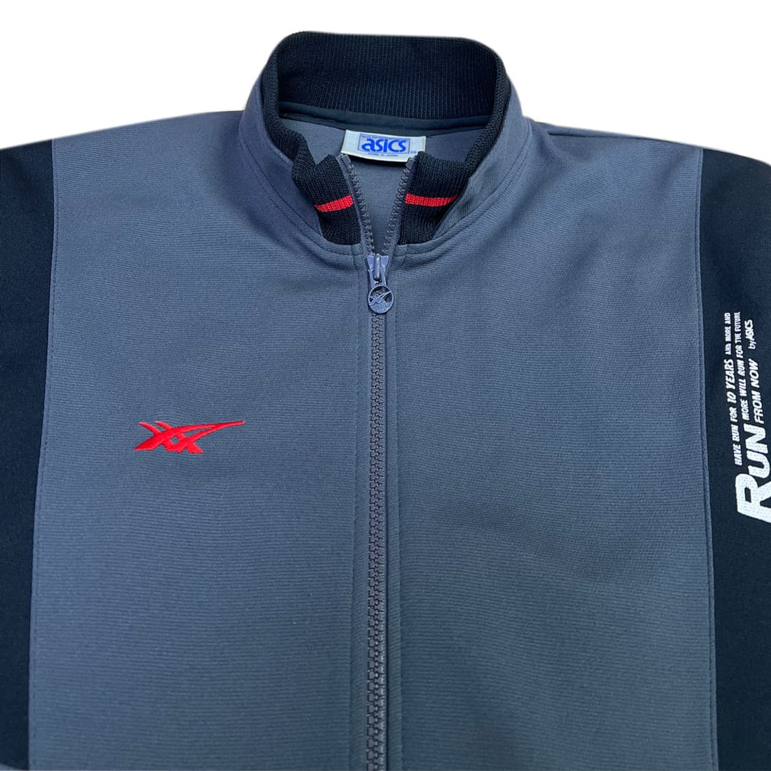 아식스 올드스쿨 재팬판 진그레이 집업 져지 상품이미지2