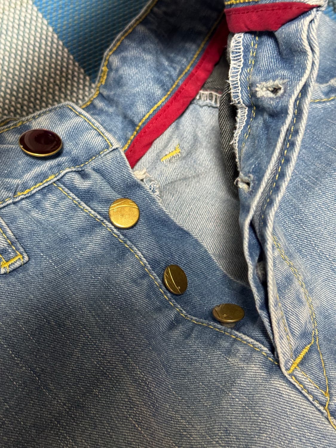 (nho girl 스타일) 리바이스 데님 상품이미지4