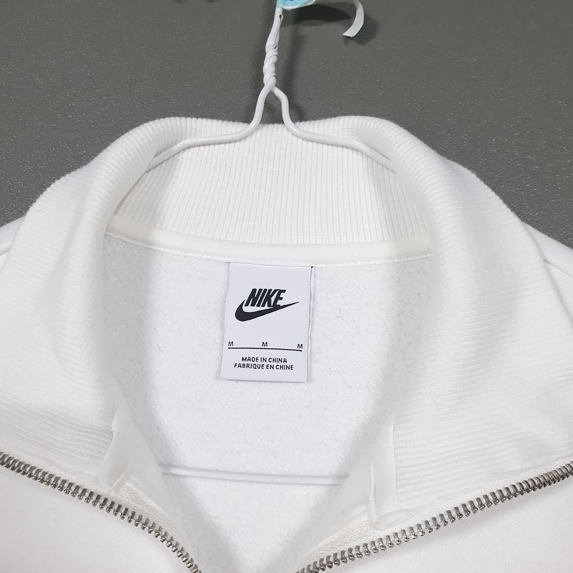 여성 M) 나이키 NSW 플리스 오버사이즈 하프집업 크롭 맨투맨 스웻셔츠 상품이미지6