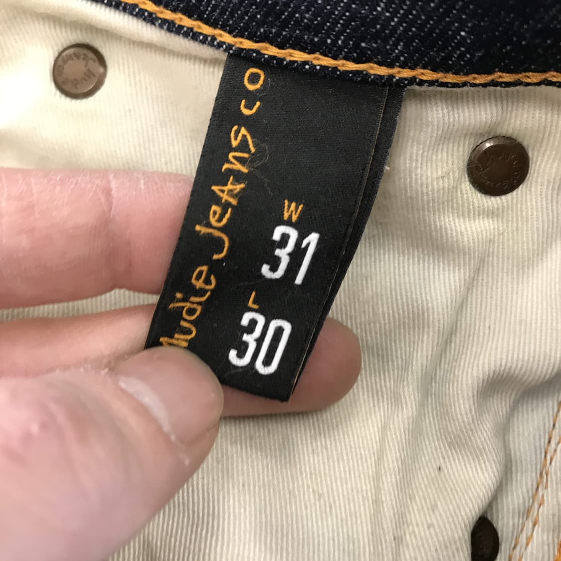 누디진 씬핀 드라이트윌 청바지 [31x30] 상품이미지6