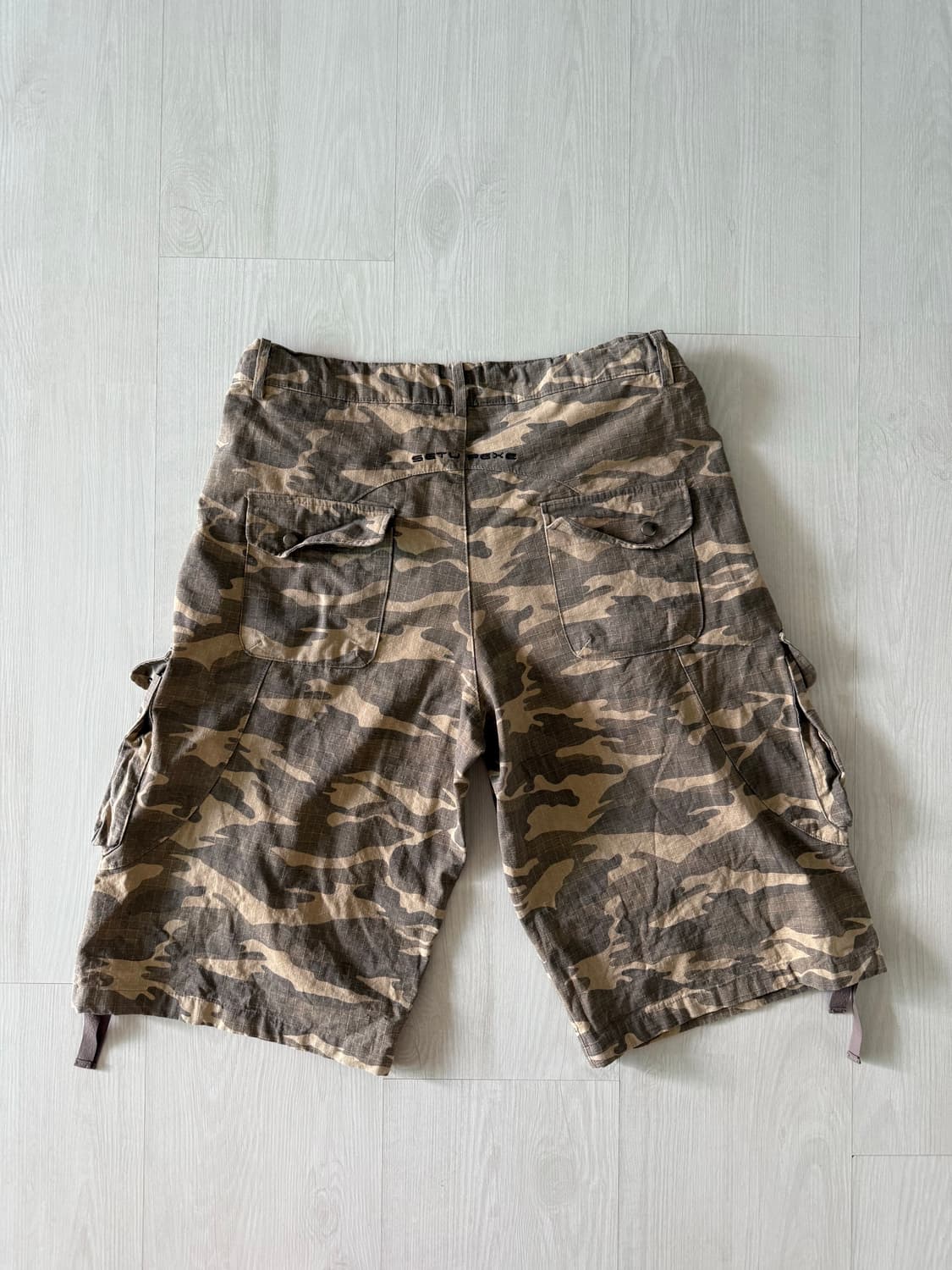 셋업이엑스이 옐로우 카보 반바지 상품이미지2