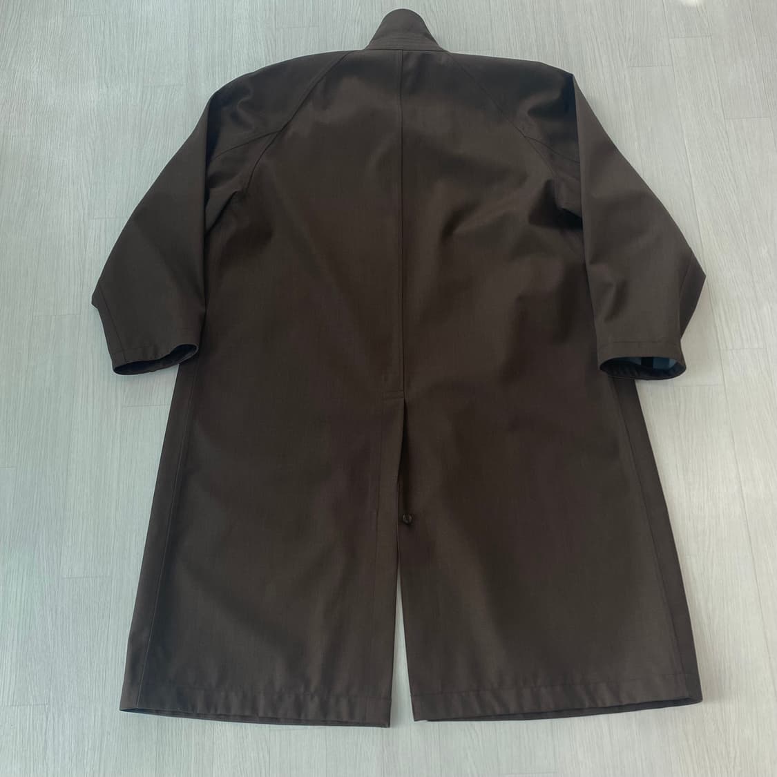 유니클로u 바람막이 발마칸 코트 XL 브라운 상품이미지4