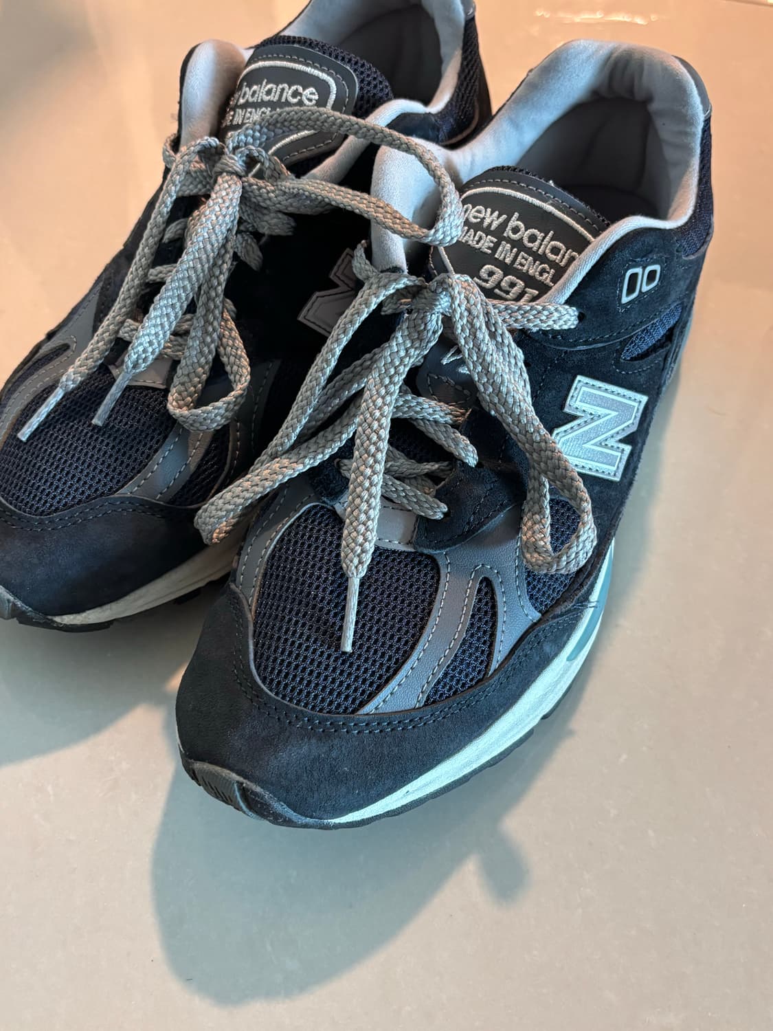 뉴발란스 991 V2 네이비 상태 좋음 상품이미지1