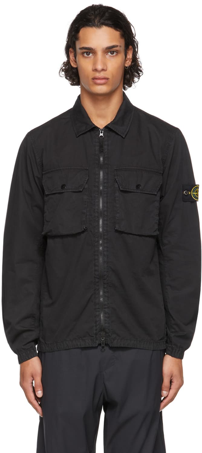[XL]Stone Island 21fw 올드이펙트 오버셔츠 상품이미지3