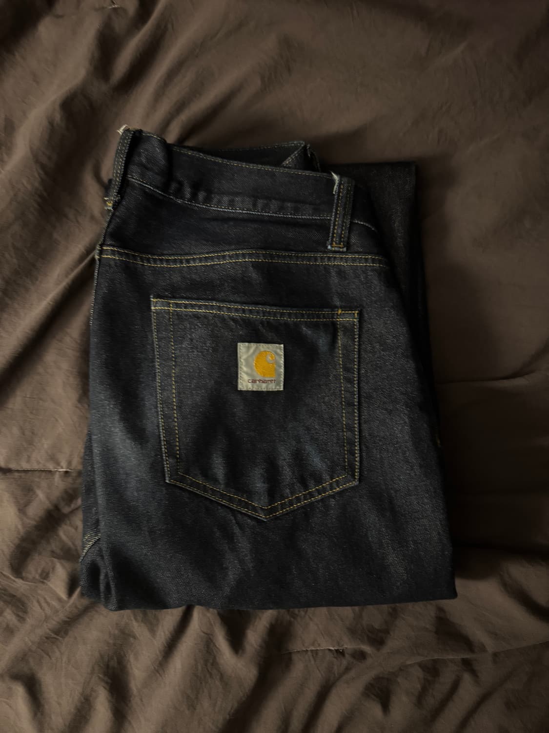 [34] 칼하트 로버트슨 데님 랜든 팬츠 블루 린스드 상품이미지2