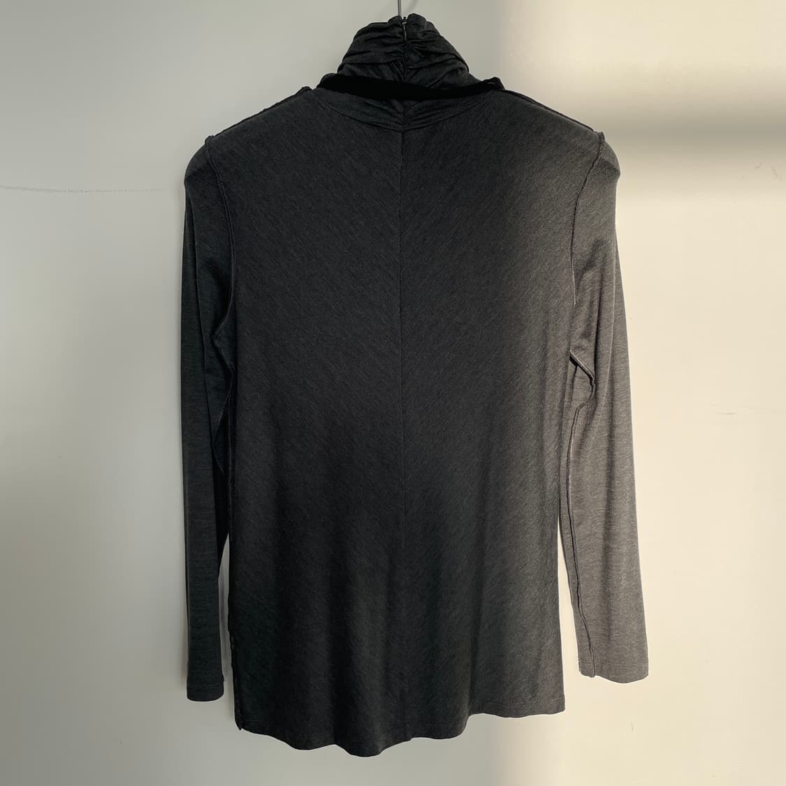 막스마라 딱붙 폴라 그레이 긴팔 티셔츠 상품이미지5