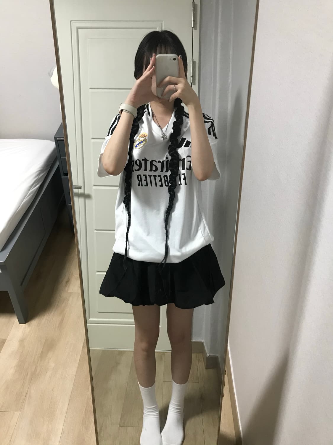 아디다스 레알 마드리드 2024/25 홈 저지 화이트 - KR 사이즈 상품이미지2