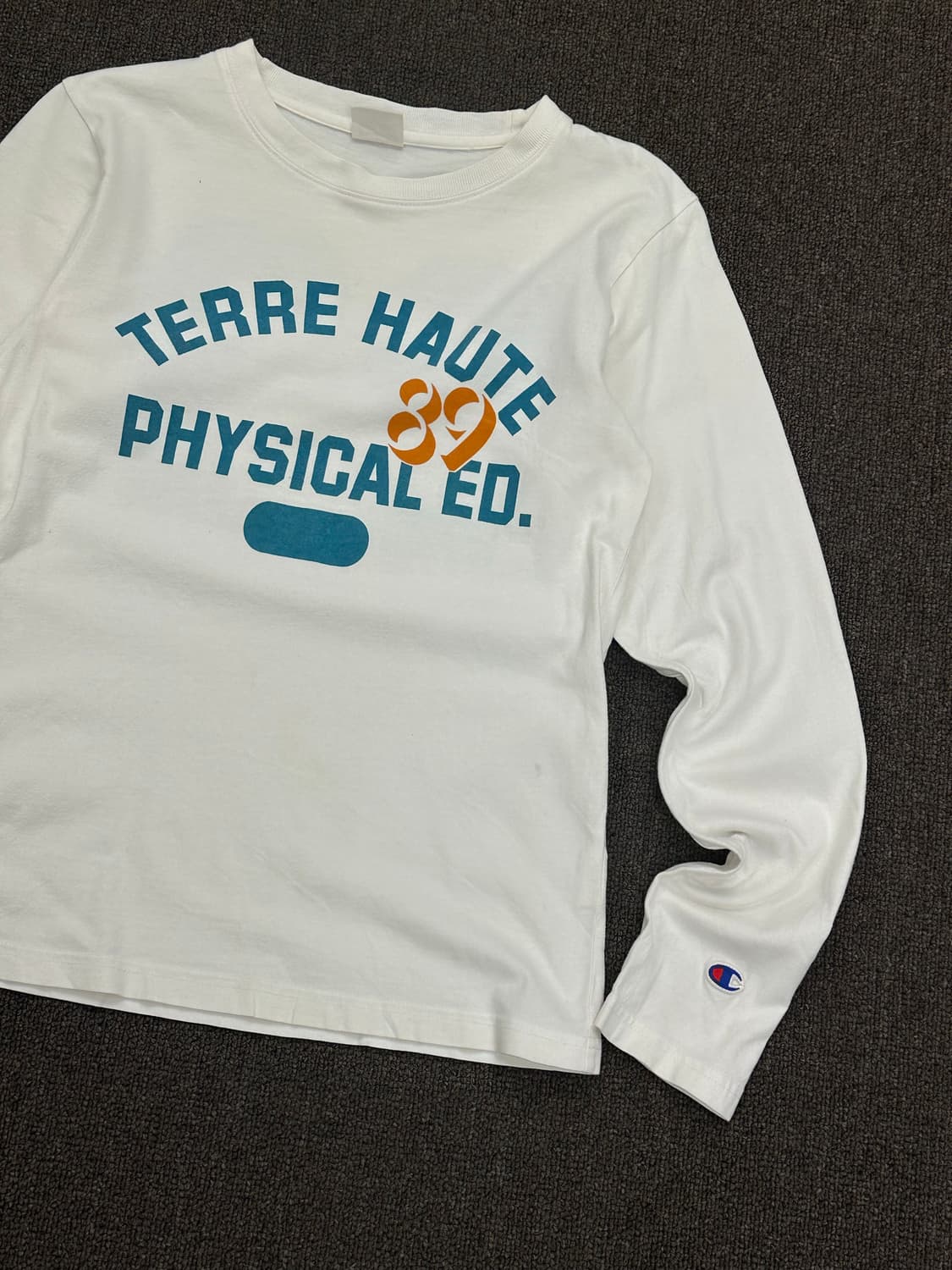 L)챔피온 빈티지 테니스 프린팅 롱슬리브 상품이미지4