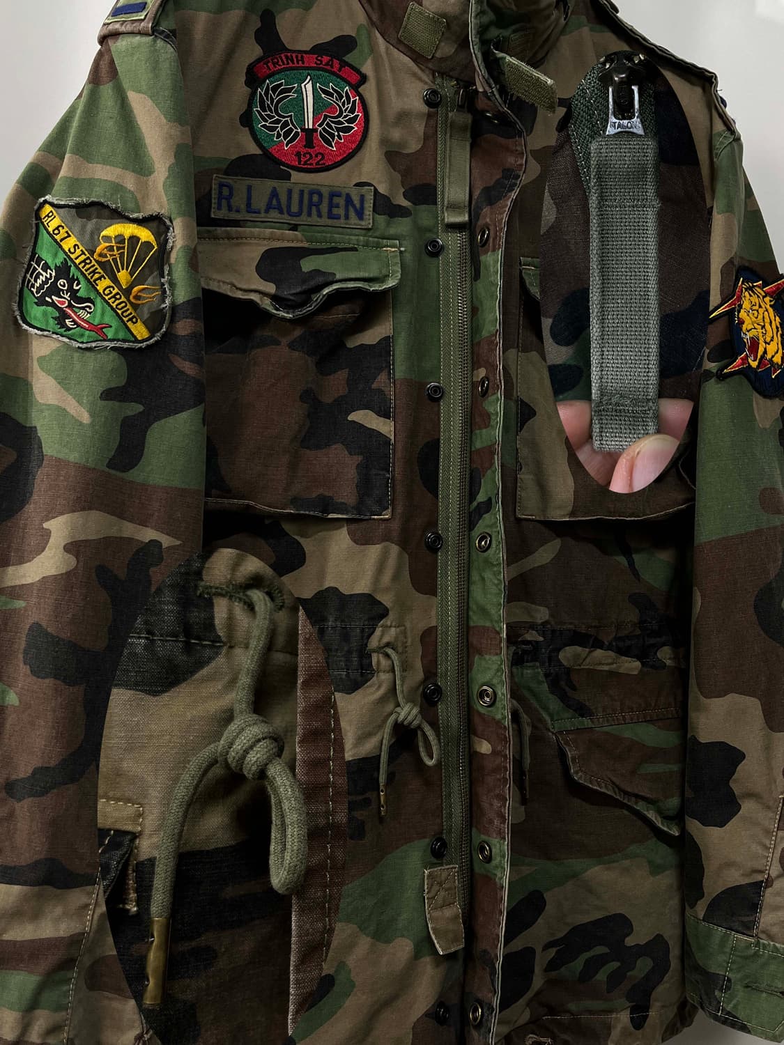 폴로 랄프로렌 BDU 베트남전 특수부대 M65 필드자켓 상품이미지8